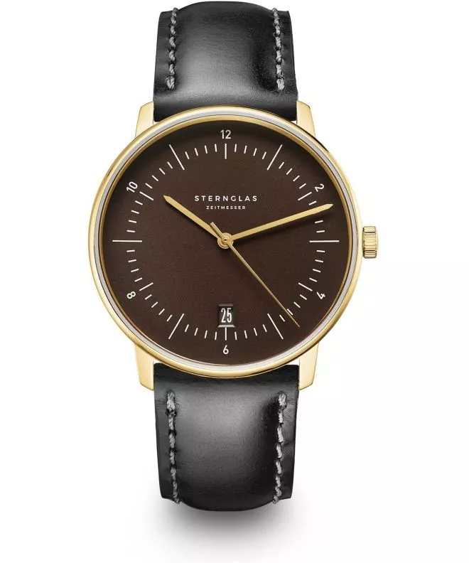Zegarek męski Sternglas Naos Edition Heritage S01-NAE21-BR04