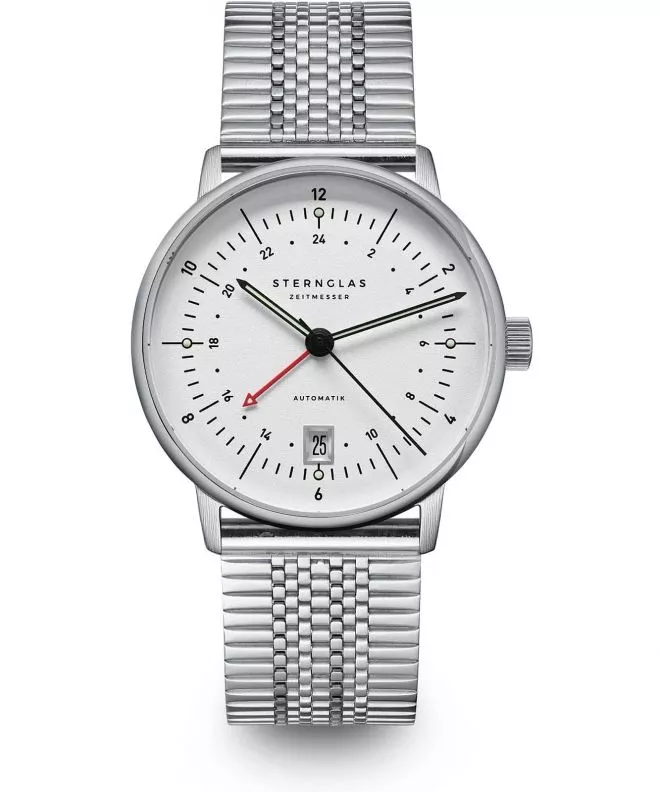 Zegarek męski Sternglas Naos Pro GMT Automatik S02-NG10-ME08