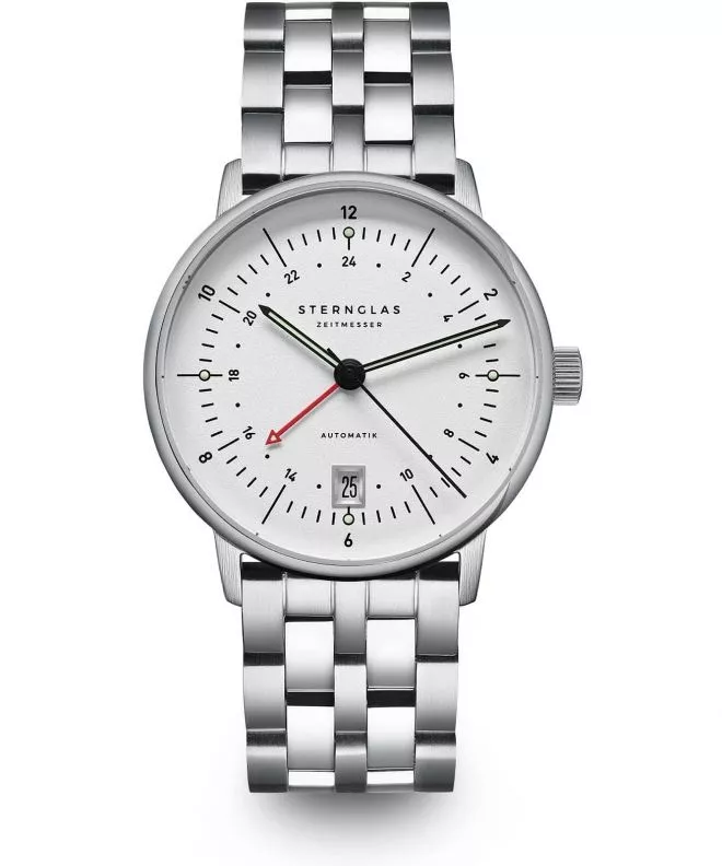 Zegarek męski Sternglas Naos Pro GMT Automatik S02-NG10-ME13