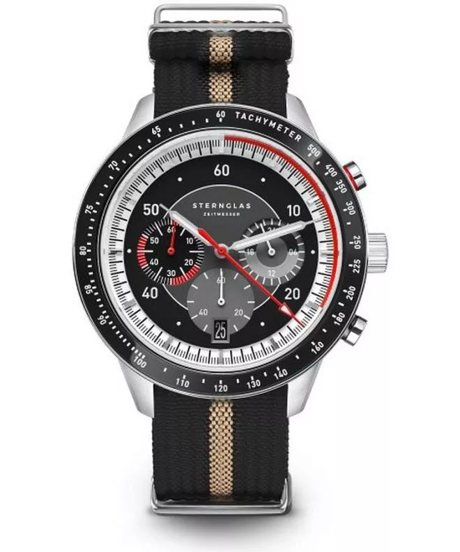 Zegarek męski Sternglas Tachymeter 2.0 Chronograph S01-TM03-FI09