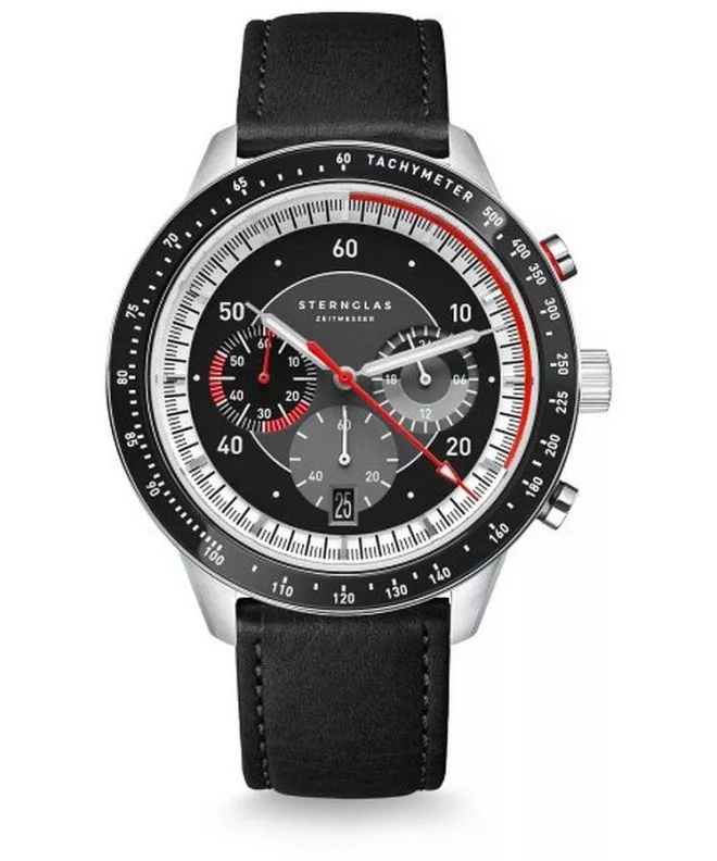 Zegarek męski Sternglas Tachymeter 2.0 Chronograph S01-TM03-MO01