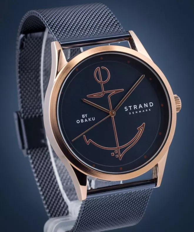 Zegarek męski Strand by Obaku Nepture S720GXVLML-DN