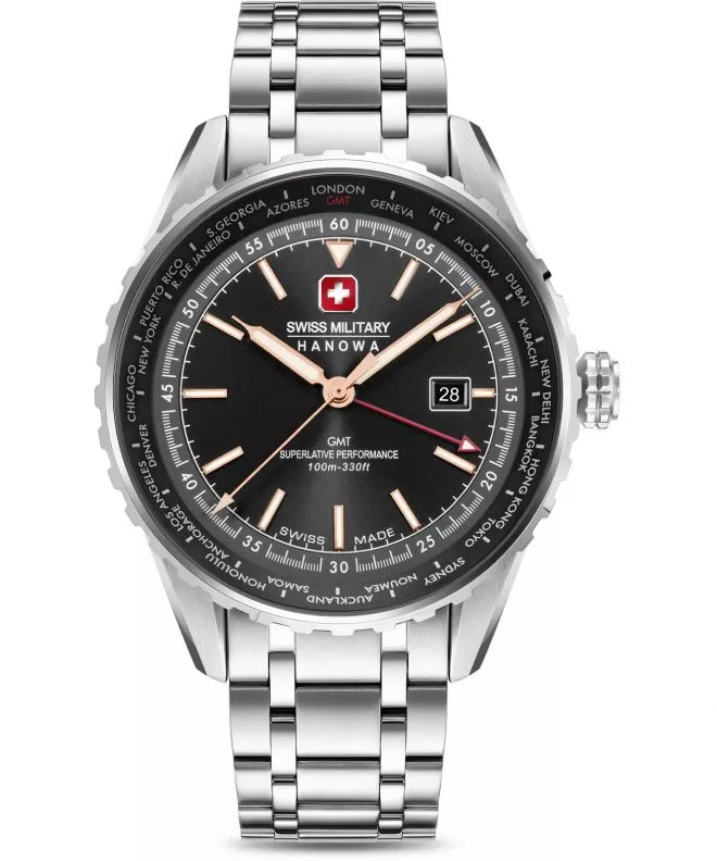 Zegarek męski Swiss Military Hanowa Afterburn GMT SMWGH0003203