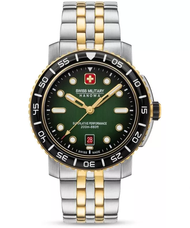 Zegarek męski Swiss Military Hanowa Black Marlin SMWGH0001761