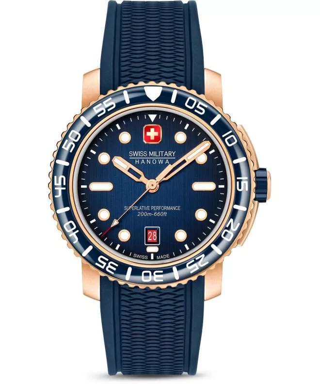 Zegarek męski Swiss Military Hanowa Black Marlin SMWGN0001720