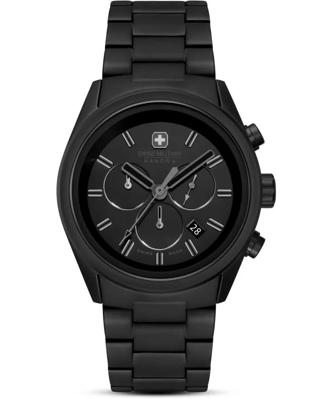 Zegarek męski Swiss Military Hanowa Navalus Pro Stealth Chronograph SMWGI0004230