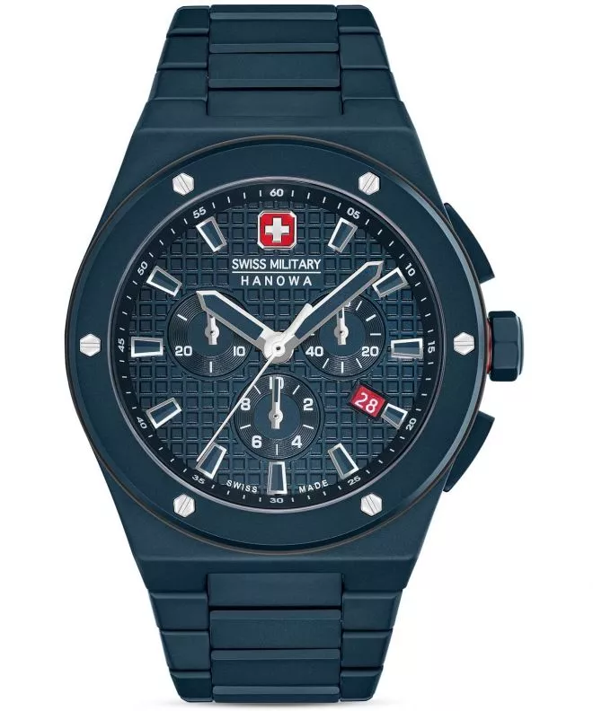 Zegarek męski Swiss Military Hanowa Sidewinder Chronograph Ceramic SMWGI0002281