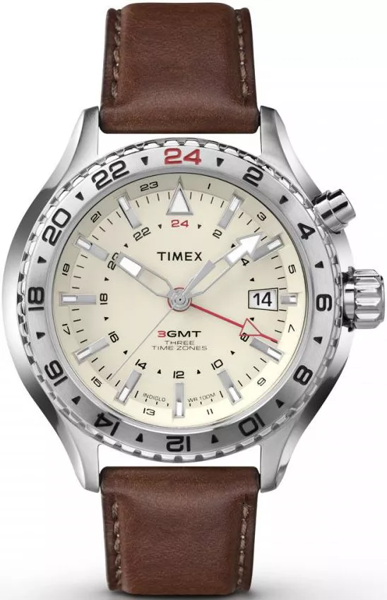 Zegarek męski Timex 3GMT T2P426