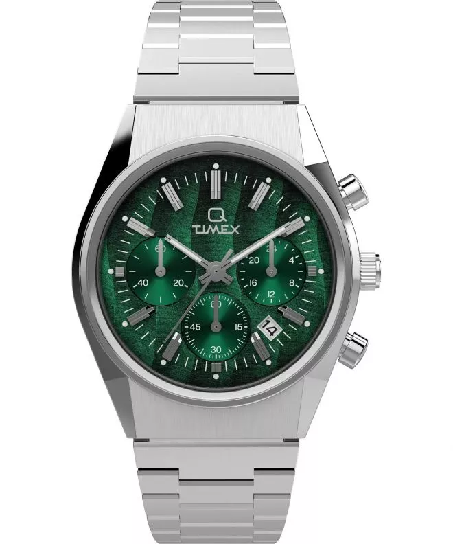 Zegarek męski Timex Timex Q Falcon Eye Chronograph TW2W33600