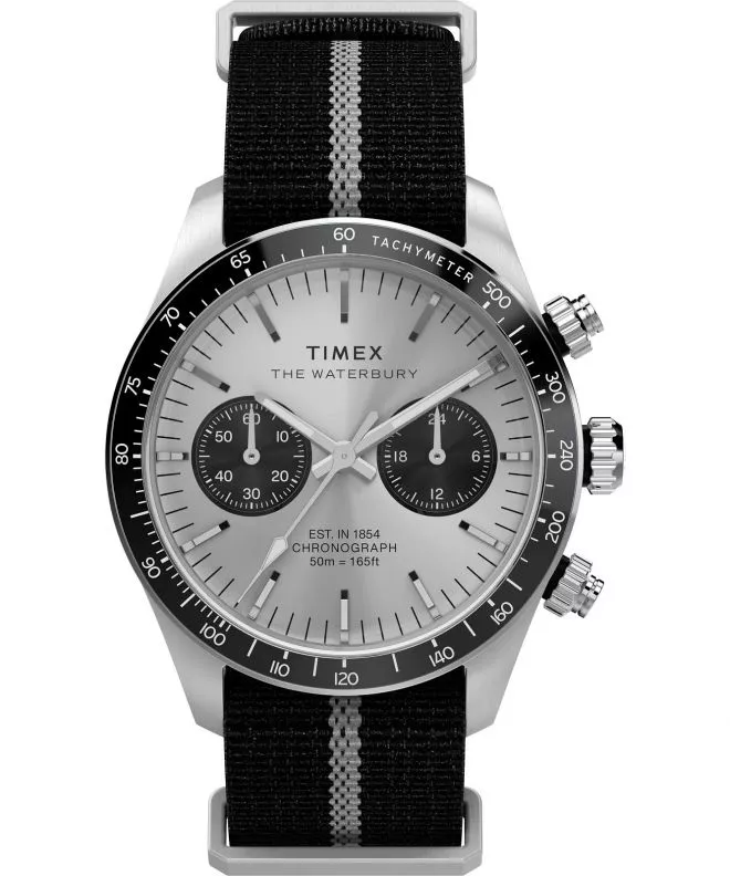 Zegarek męski Timex Waterbury Heritage Chronograph TW2Y35500