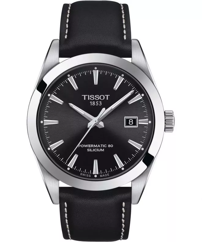 Zegarek męski Tissot Gentleman Powermatic 80 Silicium T127.407.16.051.00 (T1274071605100)