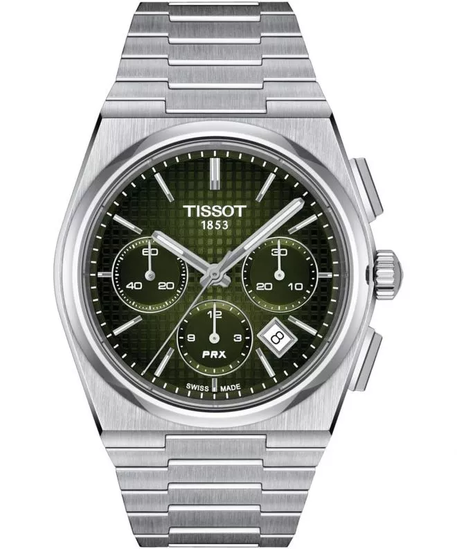 Zegarek męski Tissot PRX Automatic Chronograph T137.427.11.091.00 (T1374271109100)