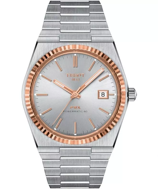 Zegarek męski Tissot PRX Powermatic 80 40mm T931.407.41.031.00 (T9314074103100)