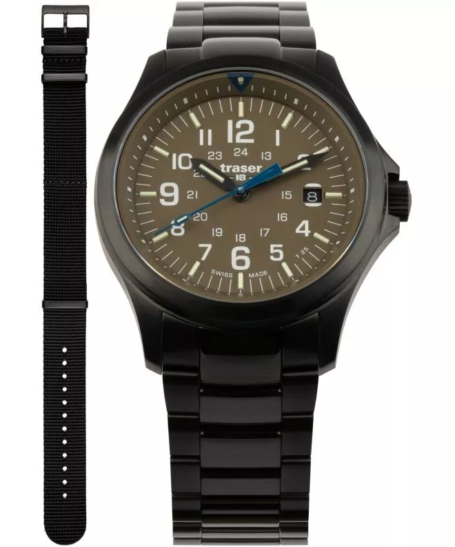 Zegarek męski Traser P67 Officer Pro Khaki SET TS-111076