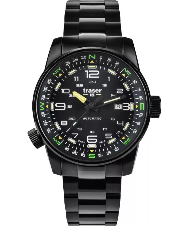 Zegarek męski Traser P68 Pathfinder Black Automatic TS-109522