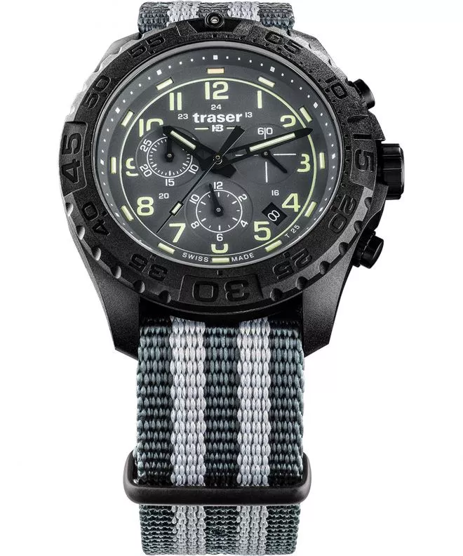 Zegarek męski Traser P96 Outdoor Pioneer Evolution Chrono Grey TS-109046