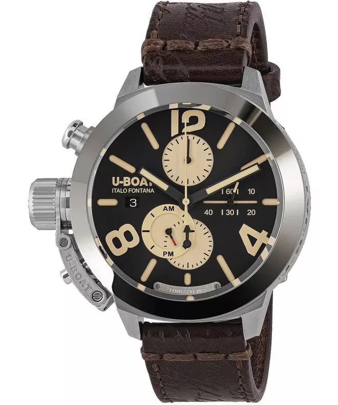 Zegarek męski U-BOAT Classico 45 Tungsteno Cas1 Automatic Chronograph 9567/A (9567)
