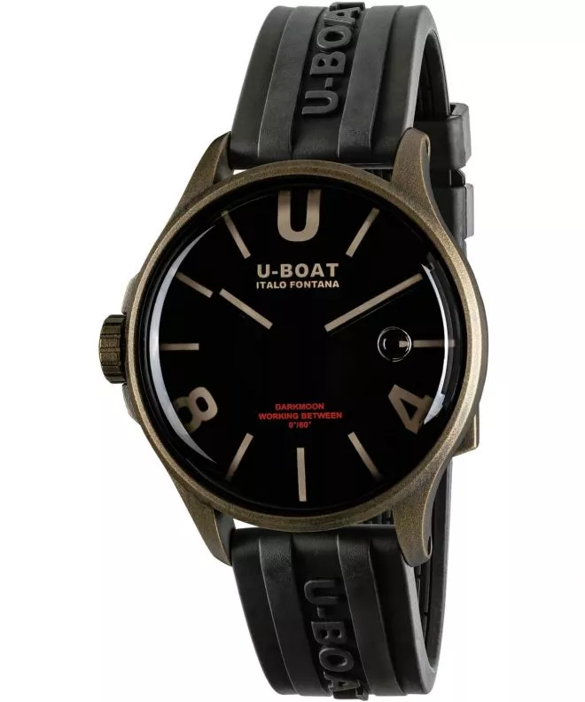 Zegarek męski U-BOAT Darkmoon 40mm BK Brown Vintage 9549