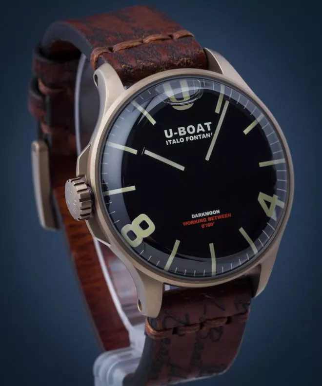 Zegarek męski U-BOAT Darkmoon Bronze 8467-B (8467)