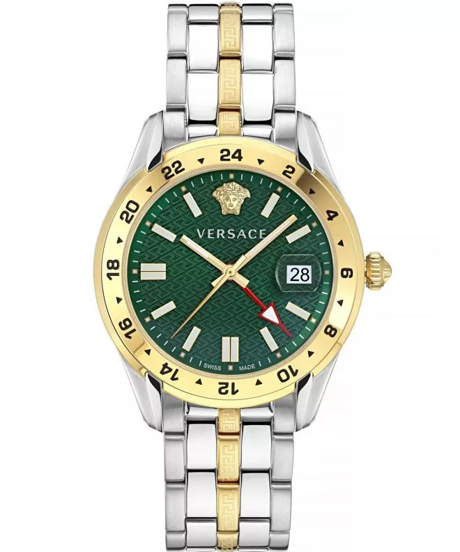 Zegarek męski Versace Greca Time GMT VE7C00623