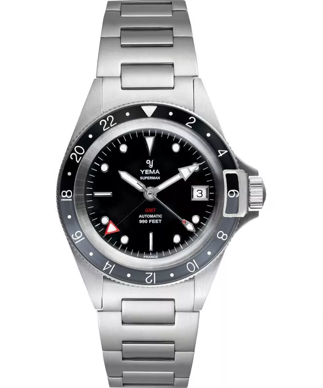 Zegarek męski Yema Superman GMT YSUPGMT2020C41-AMS