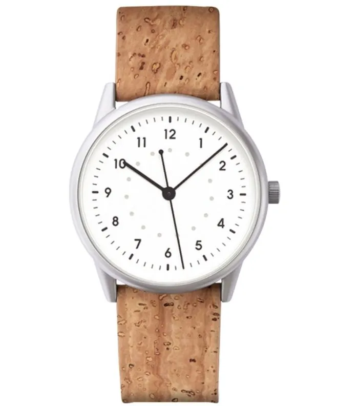 Zegarek Mudita Moment NR White Cork Automatic 5900316559962