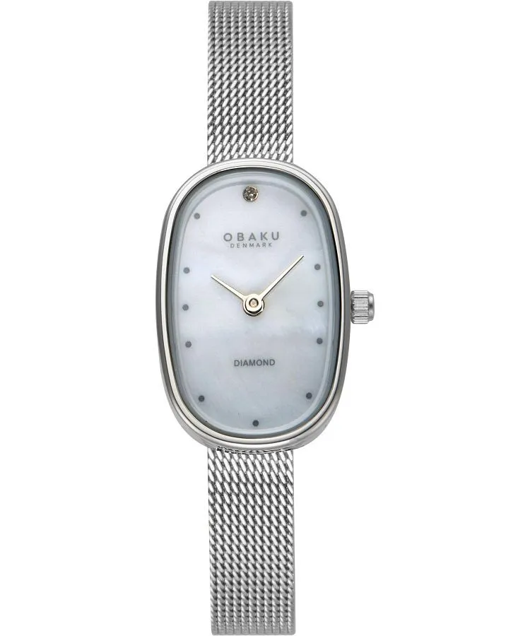 Zegarek damski Obaku Denmark Diamond V321LXCWMC