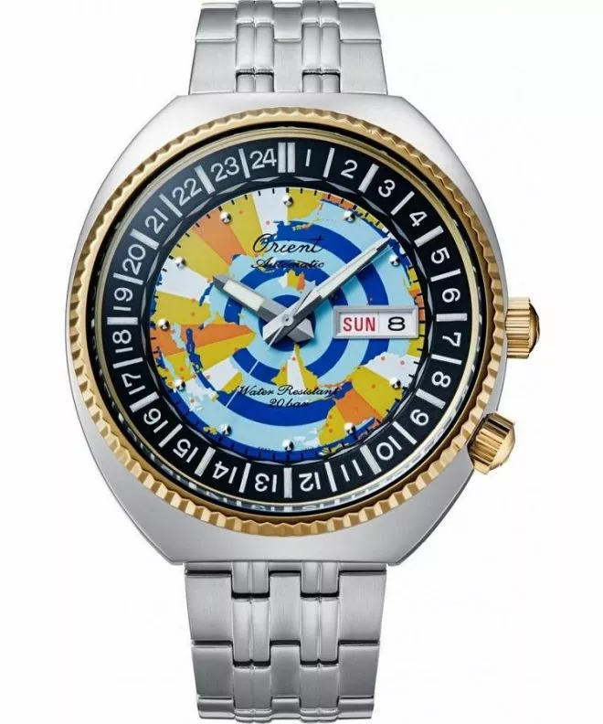 Zegarek męski Orient Worldtimer 75th Anniversary Automatic Limited Edition RA-AA0E08Y39B