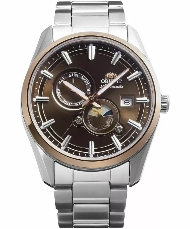 Zegarek męski Orient Stretto Sun & Moon Automatic RA-AK0313Y30B