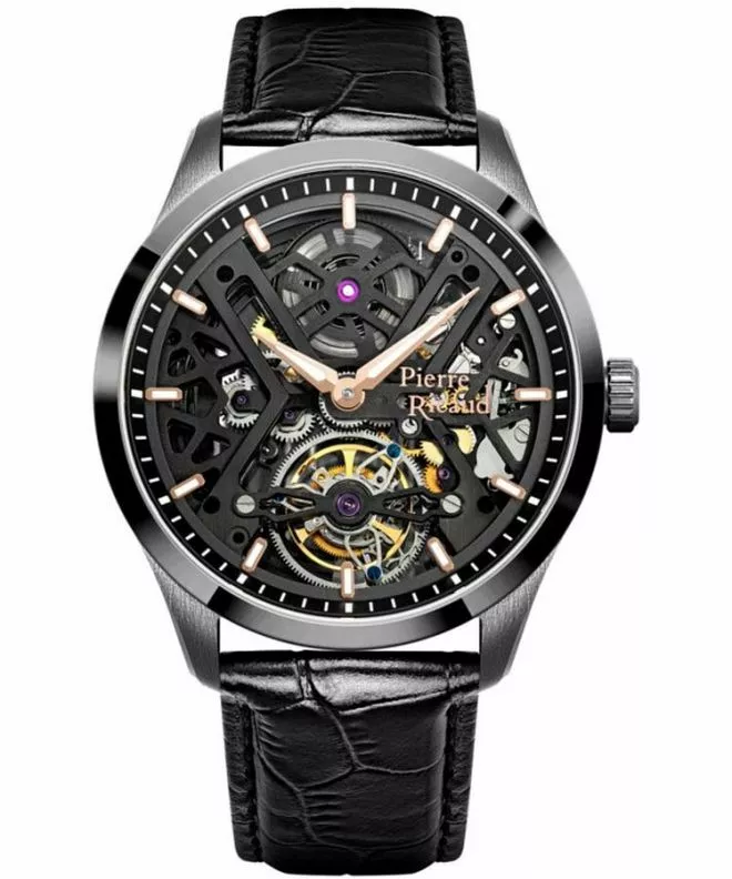 Zegarek męski Pierre Ricaud Tourbillon Automatic Skeleton P2004.S2R6A