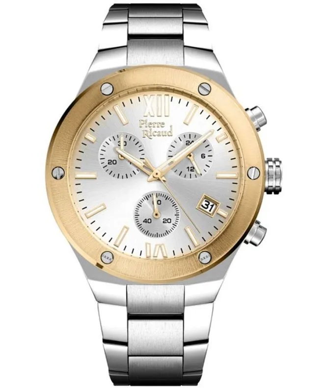 Zegarek męski Pierre Ricaud Classic Chronograph P97046.2163CH