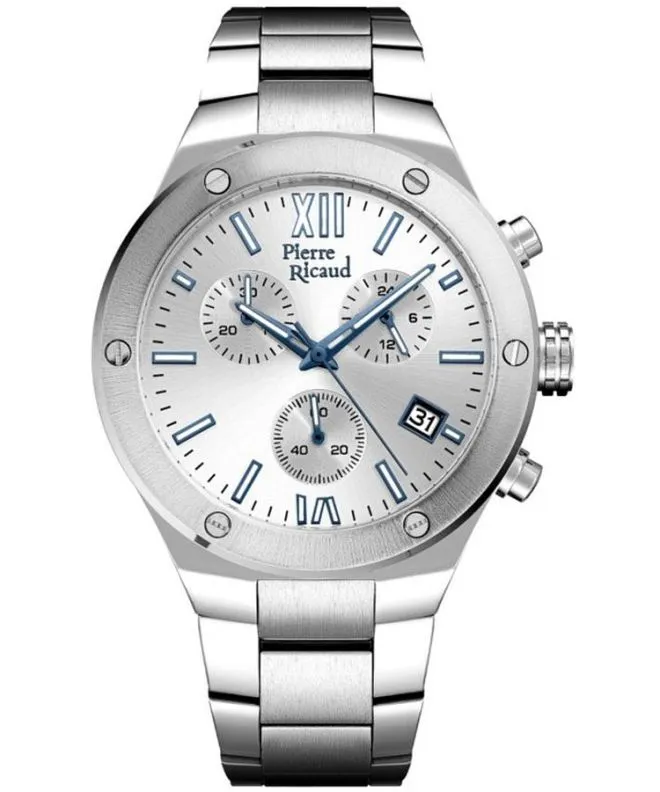 Zegarek męski Pierre Ricaud Classic Chronograph P97046.5163CH