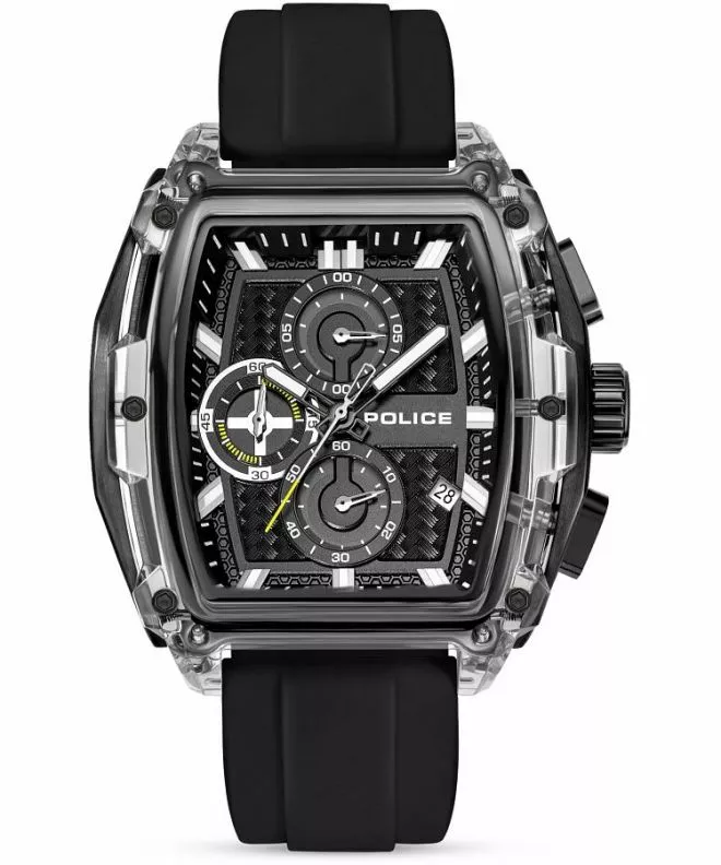 Zegarek męski Police Clout Tank Chronograph PEWGO00778X2