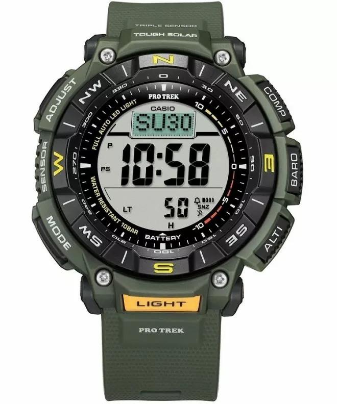 Zegarek męski Casio Protrek PRG-340 Series Solar Chronograph PRG-340B-3ER