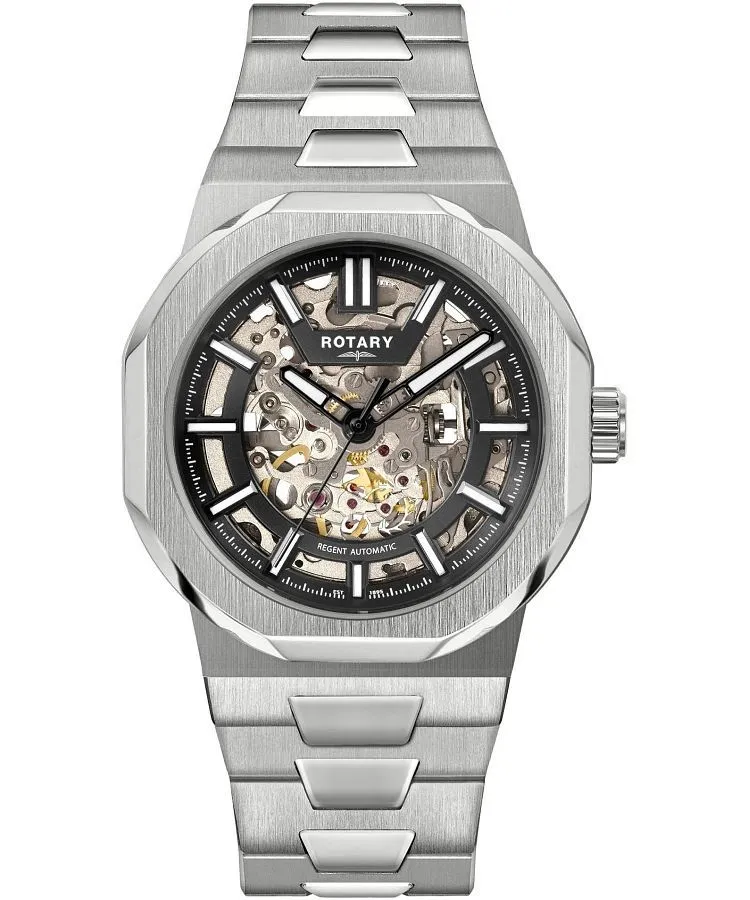 Zegarek męski Rotary Regent Automatic Skeleton GB05495/04