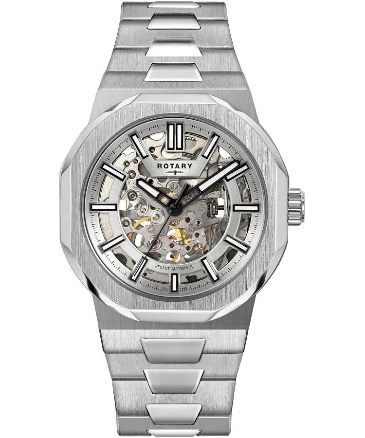 Zegarek męski Rotary Regent Automatic Skeleton GB05495/06