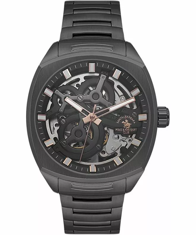 Zegarek męski Santa Barbara Luxury Skeleton SB.5.10006-4