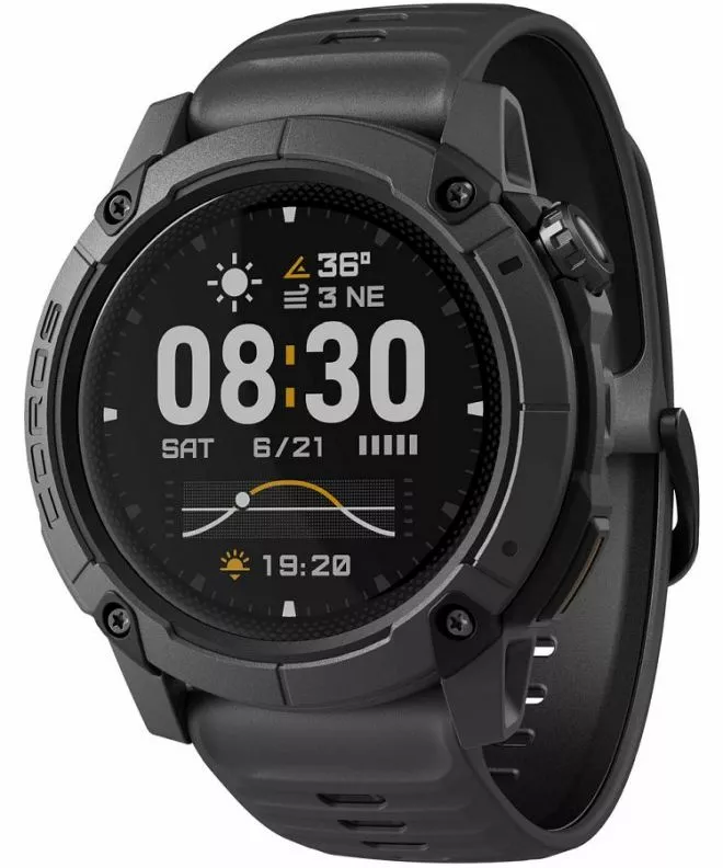 Zegarek sportowy Coros Nomad Black WNOM-BLK