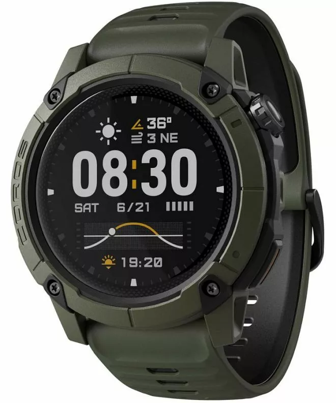 Zegarek sportowy Coros Nomad Green WNOM-GRN