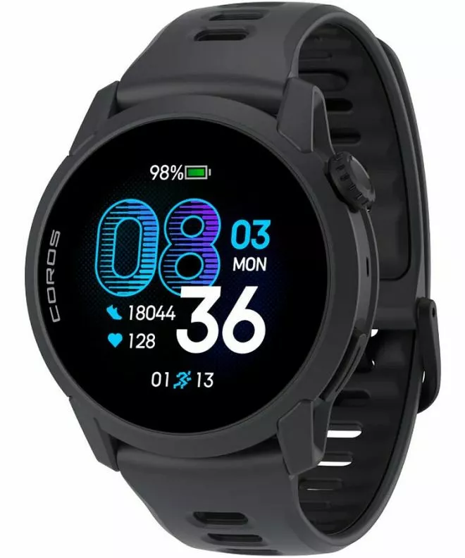 Zegarek sportowy Coros Pace 4 Black WPACE4-BLK