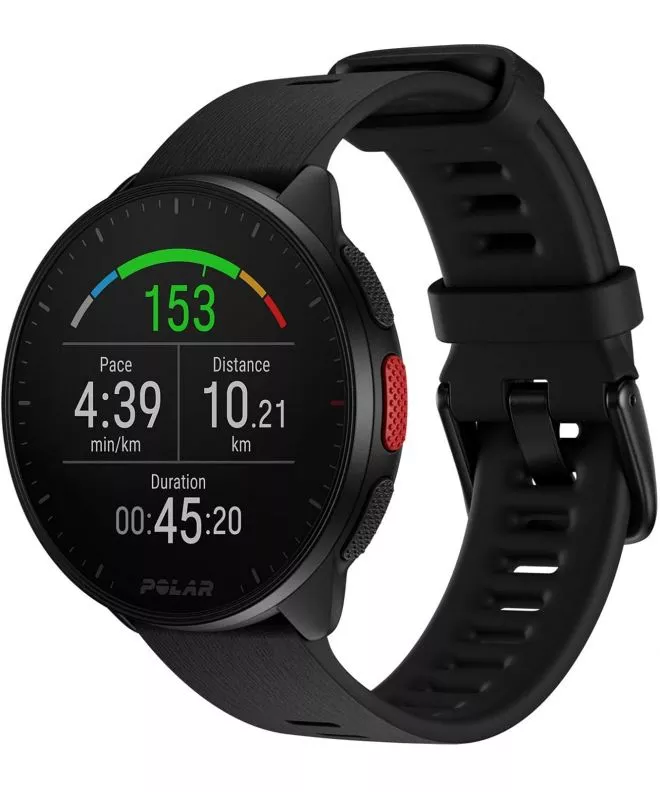 Zegarek sportowy Polar Pacer Night Black S-L 725882060446