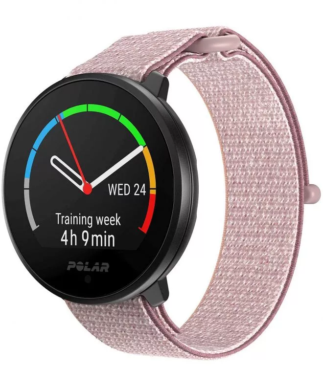 Zegarek sportowy Polar Unite różany S-M Hook&Loop 725882063188