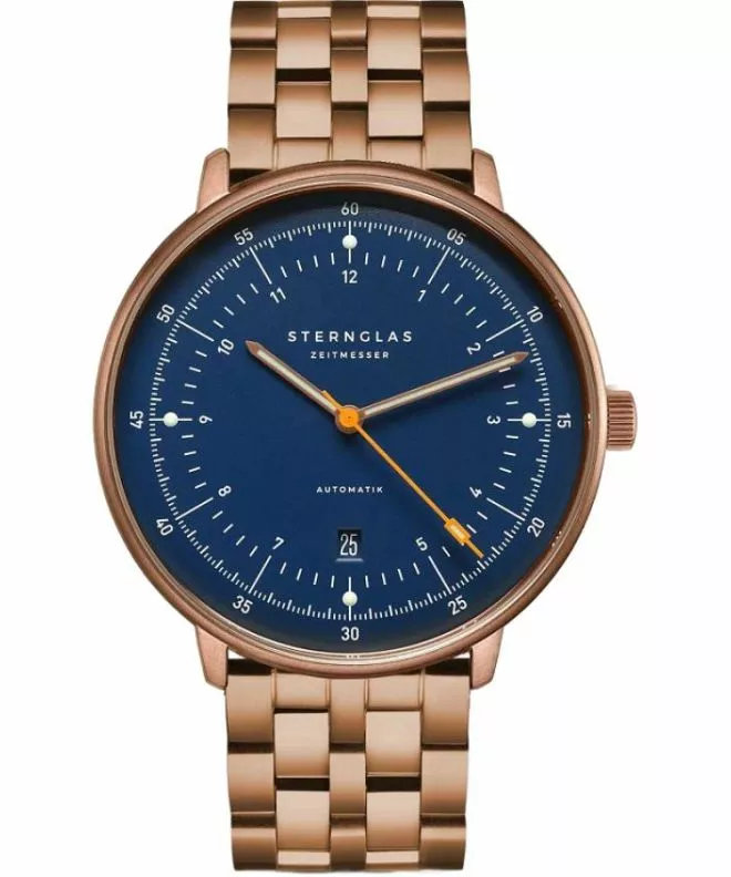 Zegarek męski Sternglas Hamburg Speicherstadt Automatic S02-HH46-ME15
