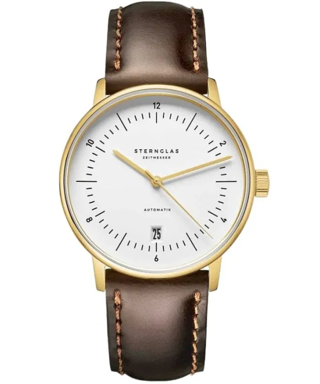 Zegarek męski Sternglas Naos Heritage Automatic S02-NAE02-BR01