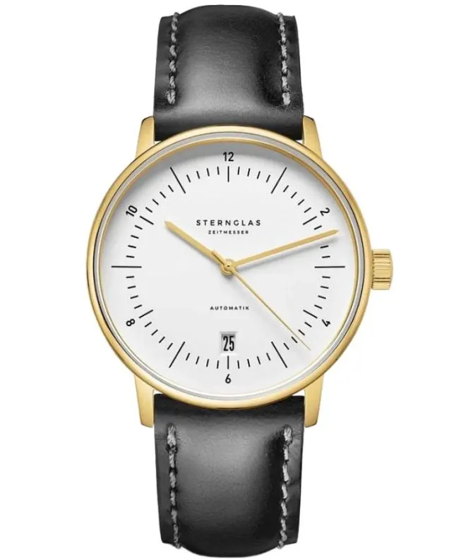 Zegarek męski Sternglas Naos Heritage Automatic S02-NAE02-BR04