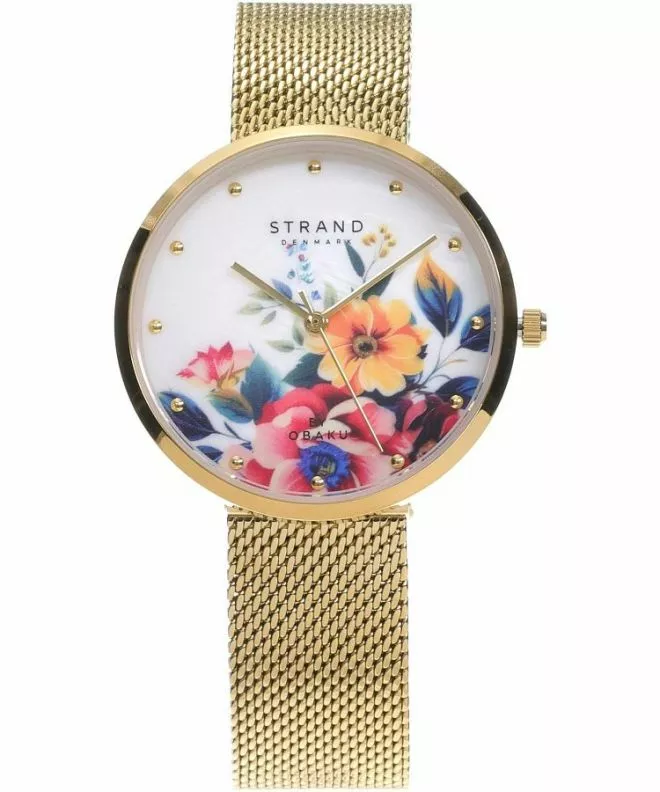 Zegarek damski Strand by Obaku Classic S700LXGWMG-DBM