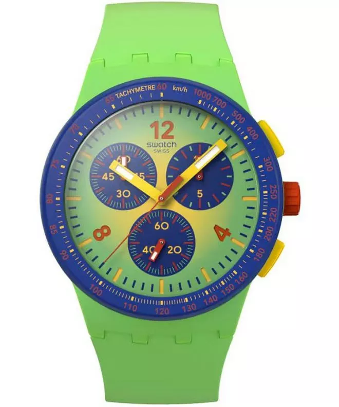 Zegarek Swatch Flowing Freshly Chrono SUSG101