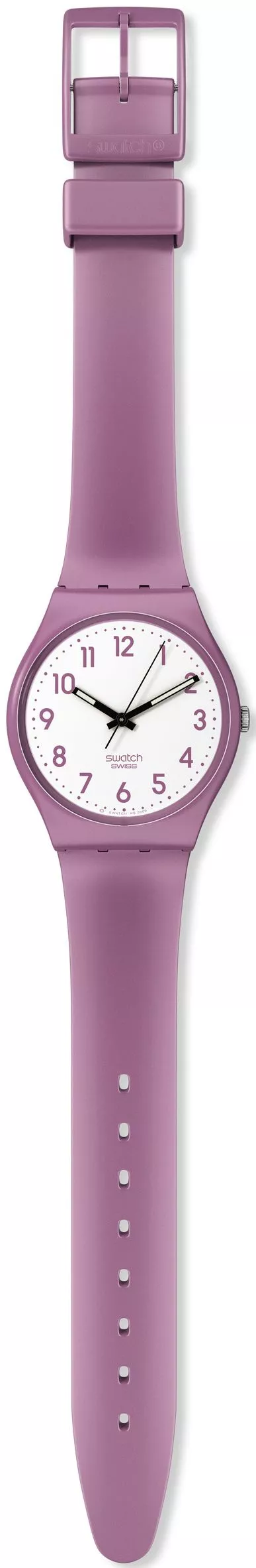 Zegarek Swatch Purple And White GV122