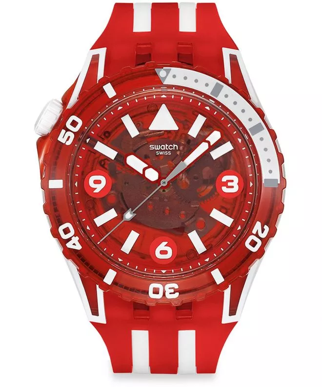 Zegarek Swatch Scubaqua Lion's Mane Skeleton SSCU09R100
