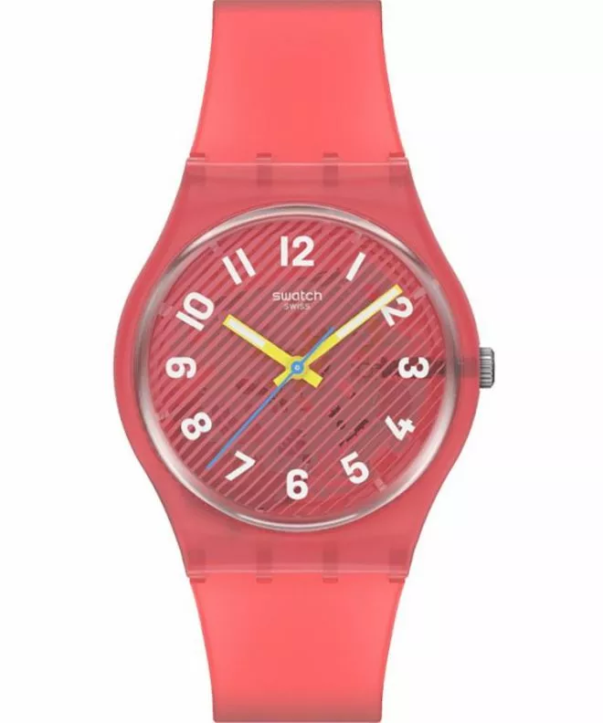 Zegarek Swatch Essentials Wavelengths of Coral SO28P114